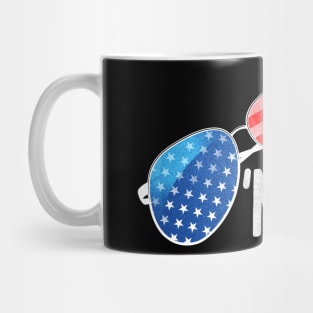 Merica Sunglasses 4th of July Mug